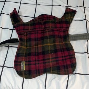 L.L. Bean Reversible dog jacket